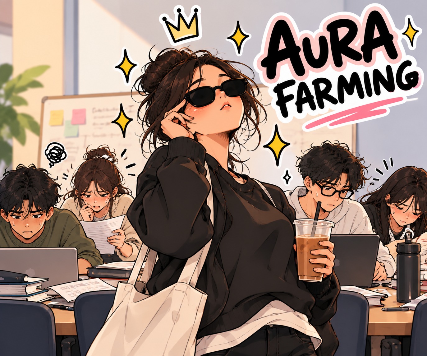 Aura farming Gen Z slang meaning