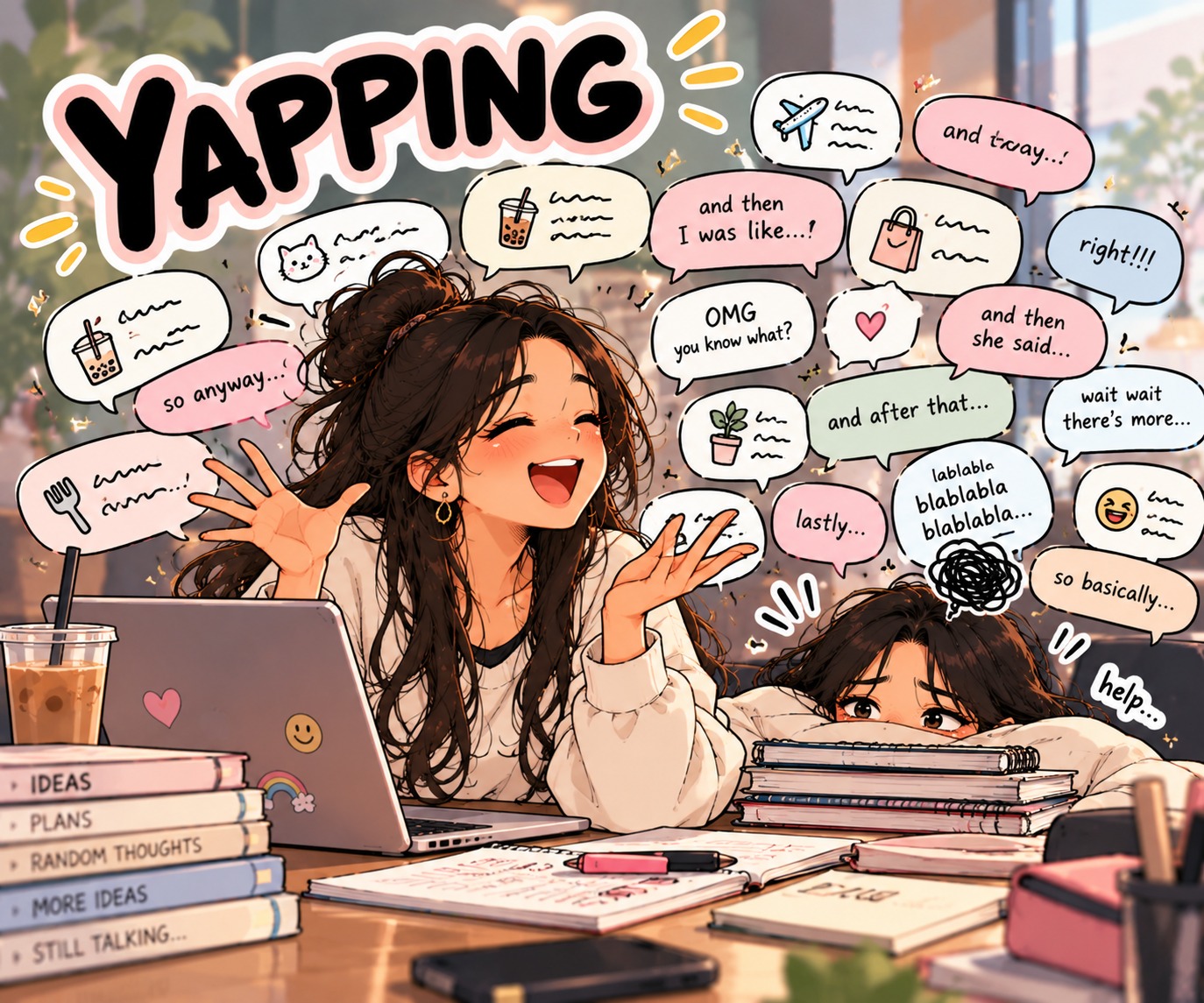 Yapping Gen Z slang meaning