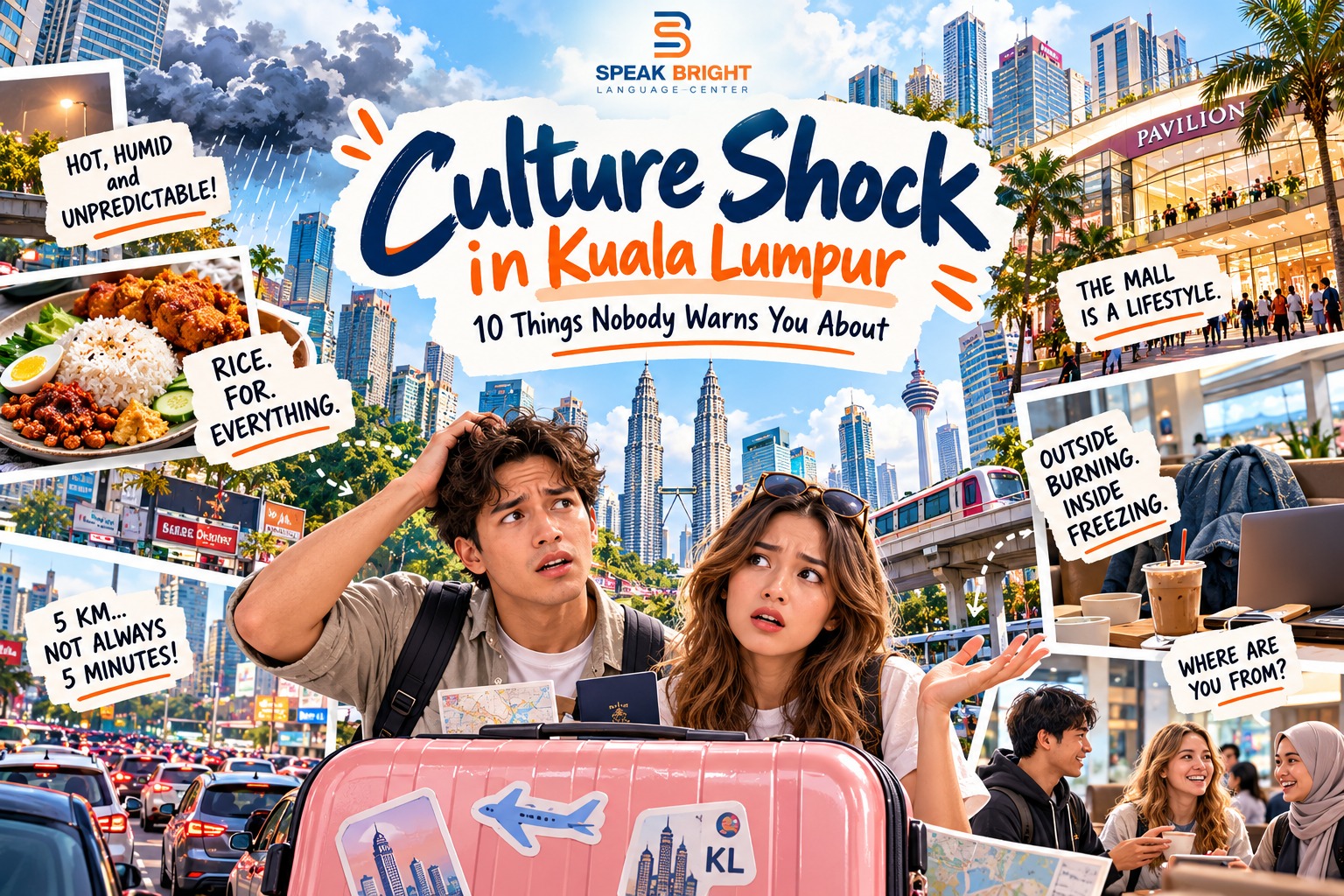 Culture shock in Kuala Lumpur for international students