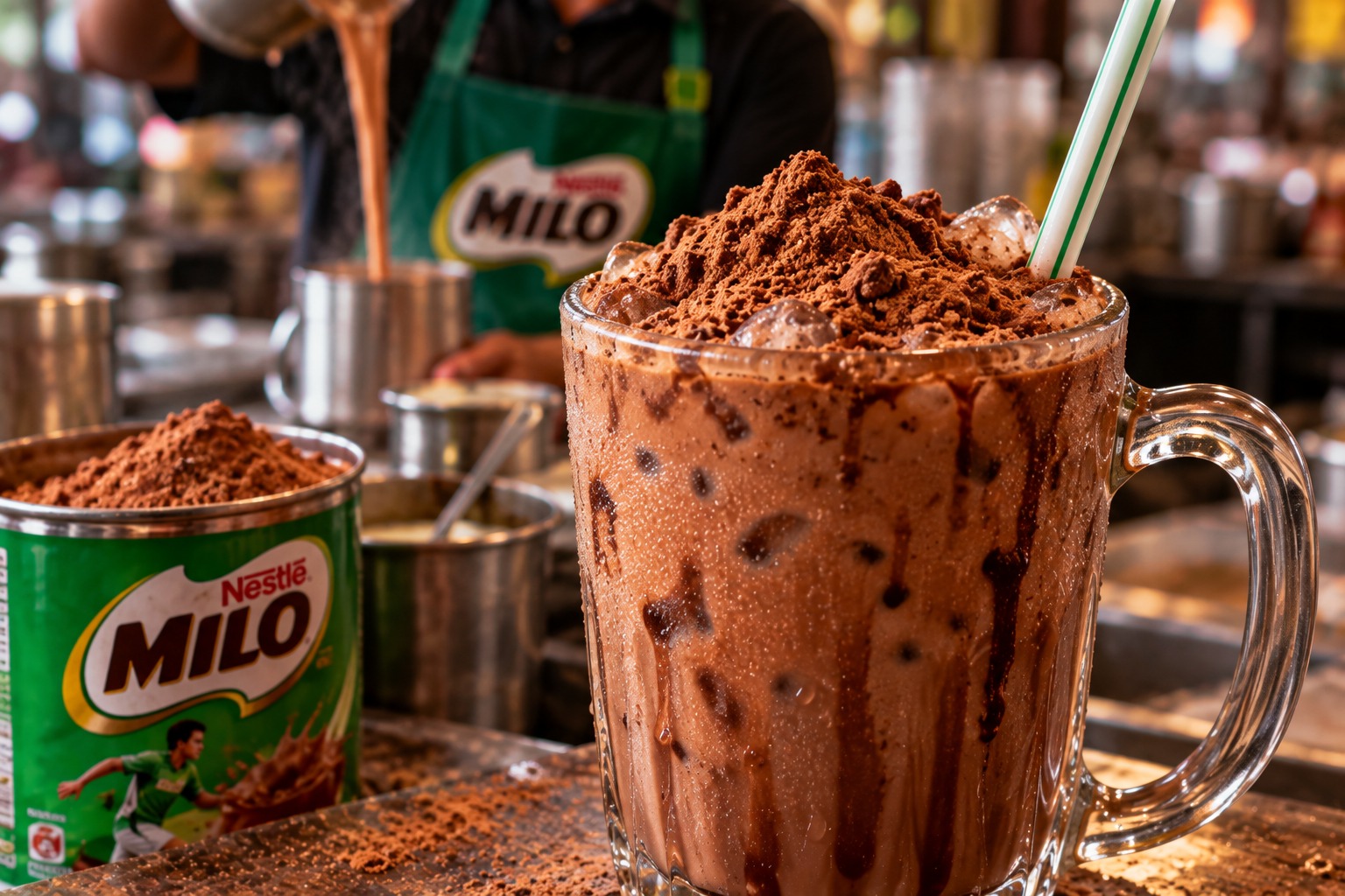 Iced Milo Milo ais in Kuala Lumpur